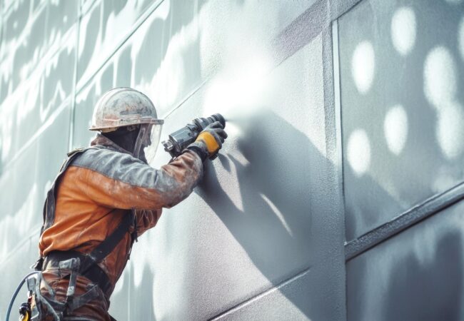 سند بلاست و رنگ آمیزی لوله های لاین آب