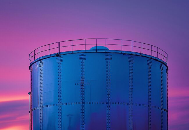 سند بلاست و رنگ آمیزی مخزن آب DM