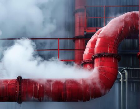 عایق کاری هدر STEAM TRACING